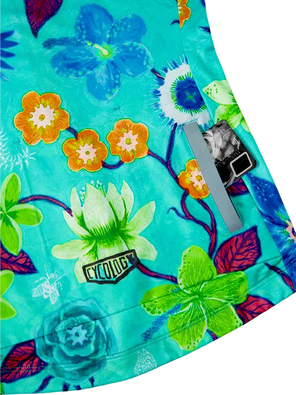 Aloha Women's Pro Jersey Aqua - Image 6