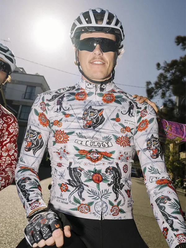 Ashanti Men's Summer Long Sleeve  Jersey Grey - Image 4