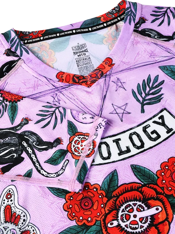 Ashanti Women's Long Sleeve MTB Jersey - Image 3