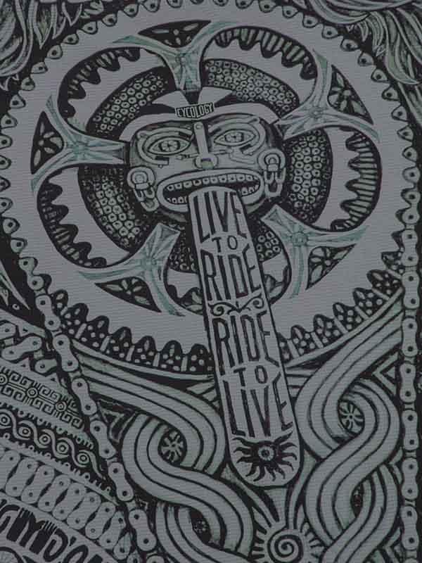 Aztec Men's Technical T-Shirt - Image 4