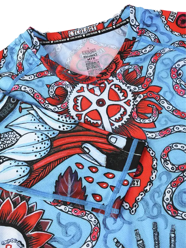 Baja Women's Long Sleeve MTB Jersey - Image 4