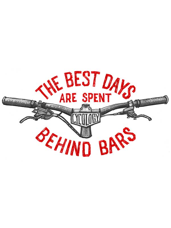 Best Days Behind Bars MTB Women's T-shirt - Image 2