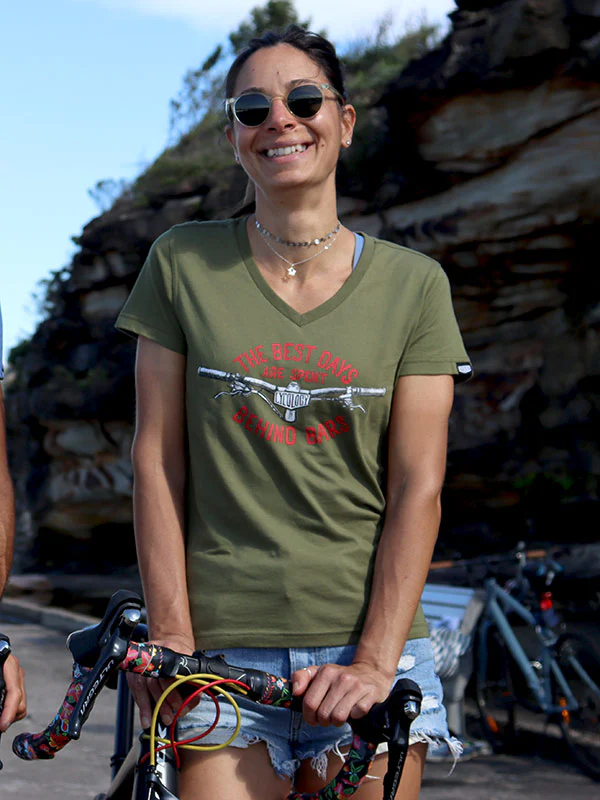 Best Days Behind Bars MTB Women's T-shirt - Image 4