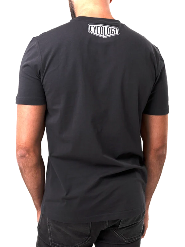 Bike Maths Men's T-shirt Charcoal - Image 3