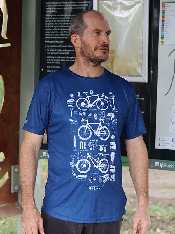 Bike Maths Men's Technical T-Shirt - Image 3