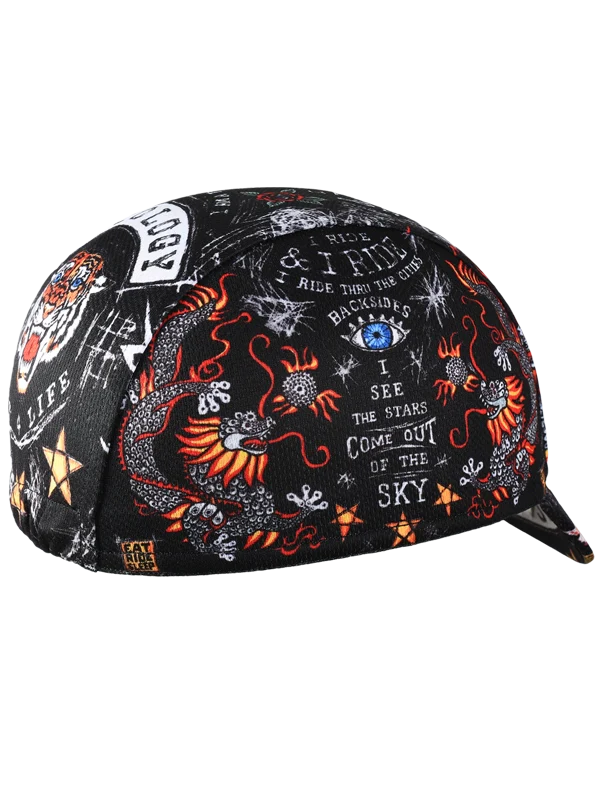 City of Angels Cycling Cap Black - Image 3