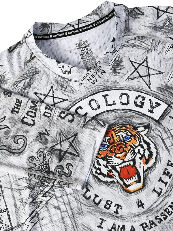 City of Angels Men's Long Sleeve MTB Jersey - Image 3