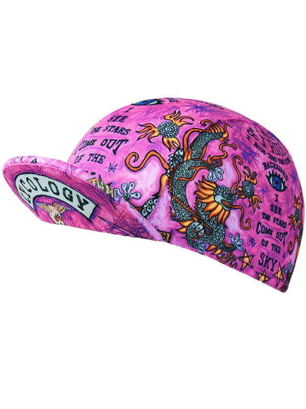 City of Angels Cycling Cap Pink - Image 2
