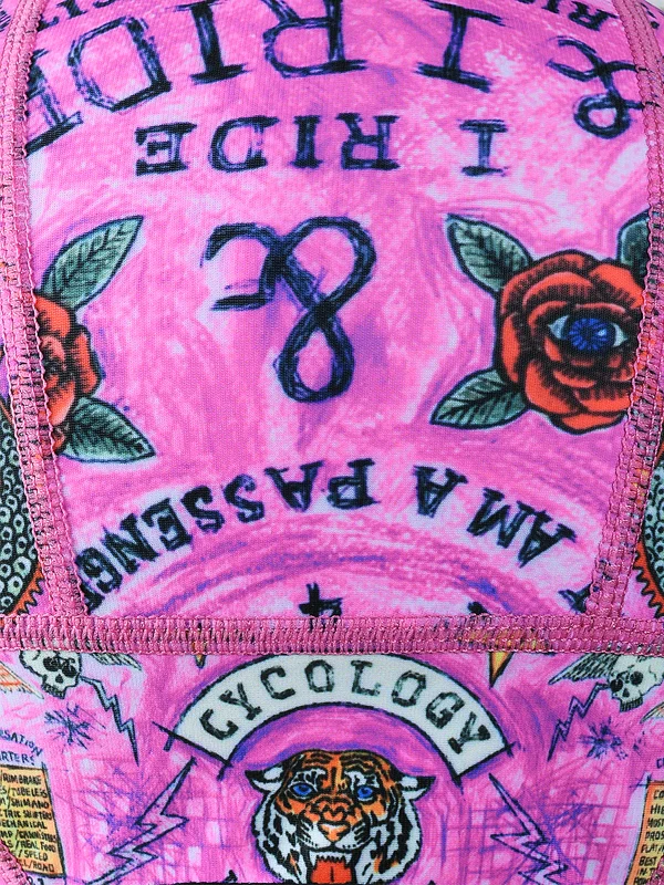City Of Angels Thermal Beanie Pink - Image 4