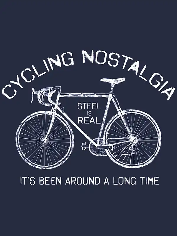 Cycling Nostalgia Men's T-shirt - Image 2