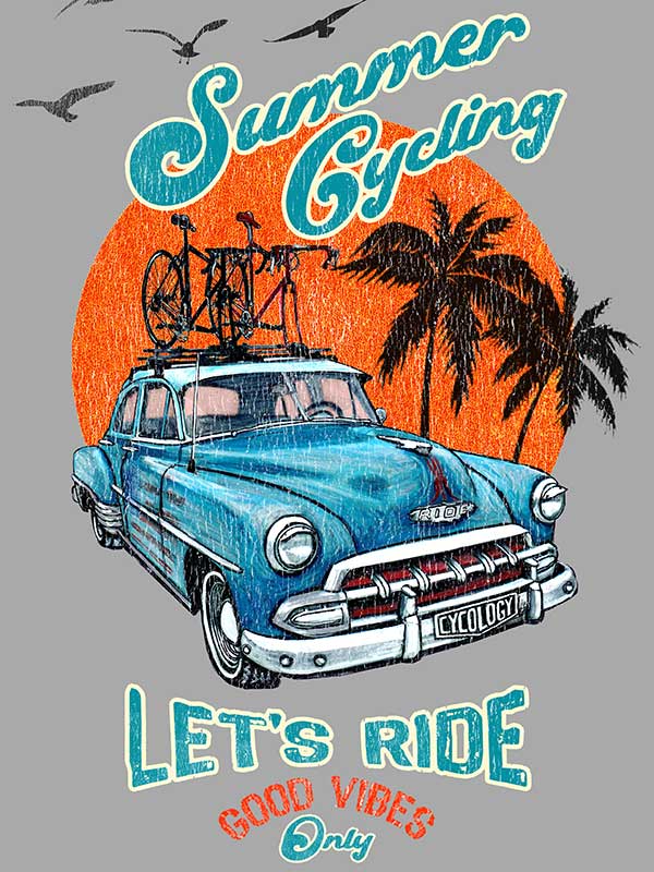 Cycling Summer Men's T-shirt - Image 2