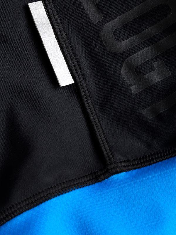 Men's Bib Shorts Black/Blue - Image 3