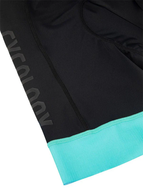 Women's Shorts Black/Aqua - Image 3