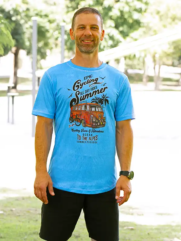 Epic Cycling Men's Technical T-Shirt - Image 3