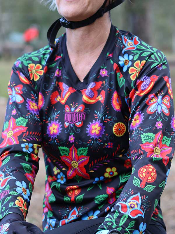 Frida Women's Long Sleeve MTB Jersey - Image 3