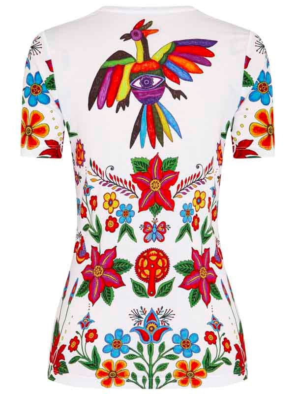 Frida Women's Technical T-Shirt White - Image 2