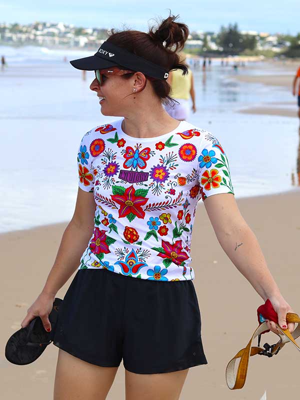 Frida Women's Technical T-Shirt White - Image 3