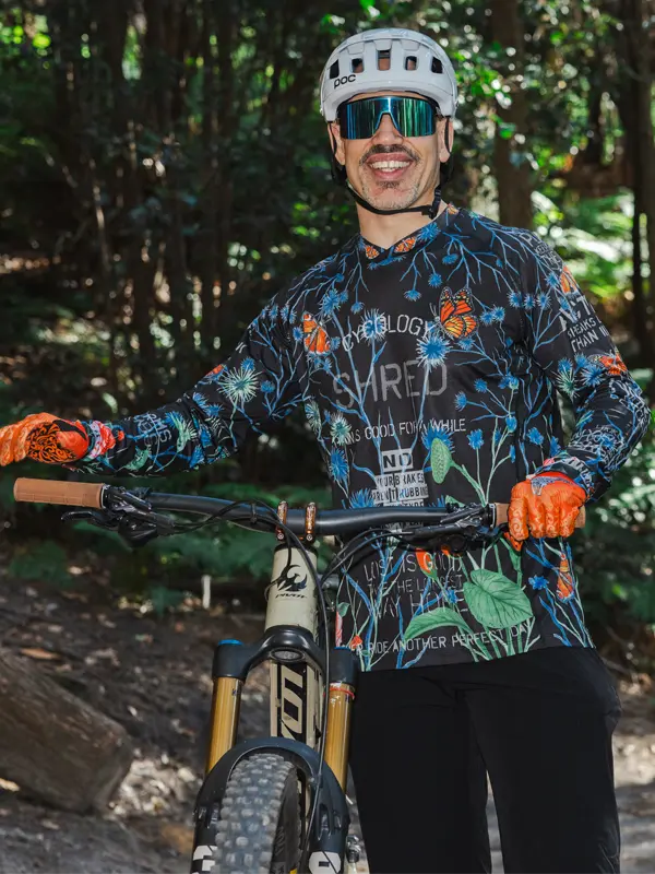 Gangsta Men's Long Sleeve MTB Jersey - Image 3