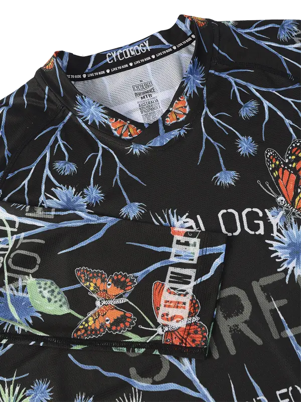 Gangsta Men's Long Sleeve MTB Jersey - Image 5