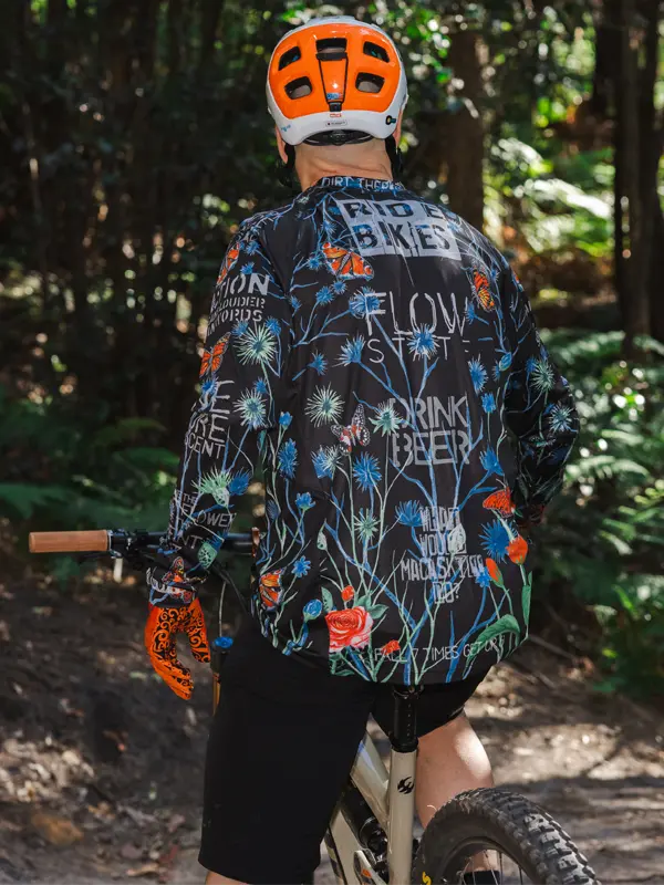 Gangsta Men's MTB Jersey - Image 4