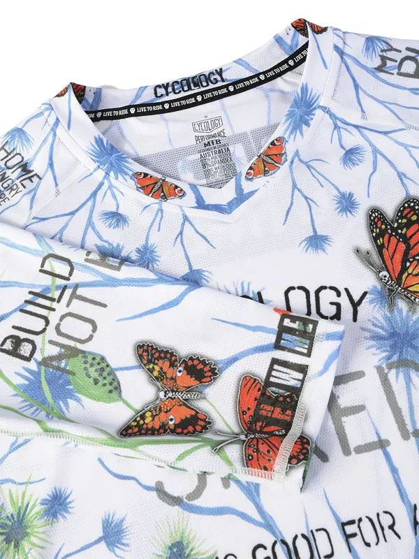 Gangsta Women's Long Sleeve MTB Jersey - Image 3