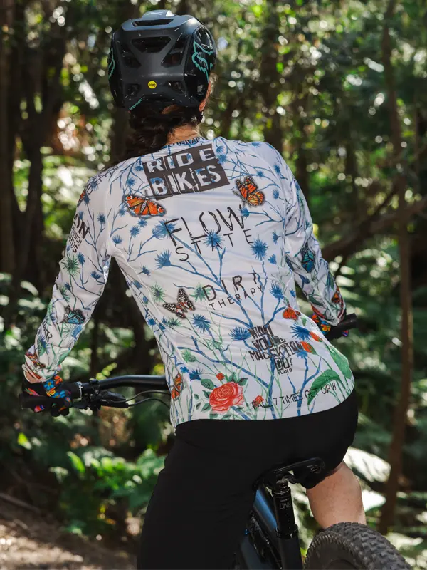 Gangsta Women's Long Sleeve MTB Jersey - Image 6