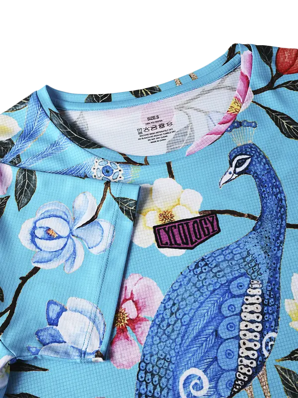 Goddess Women's Technical T-Shirt Aqua - Image 4