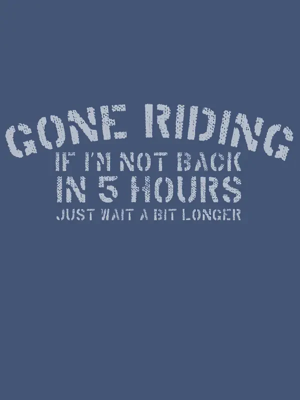 Gone Riding Men's T-shirt - Image 2