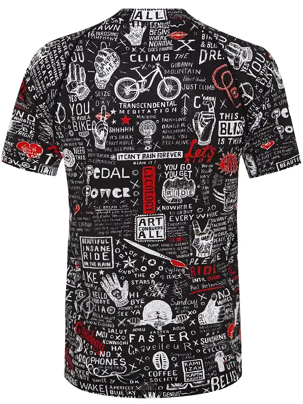 Graffiti  Men's MTB Jersey - Image 2