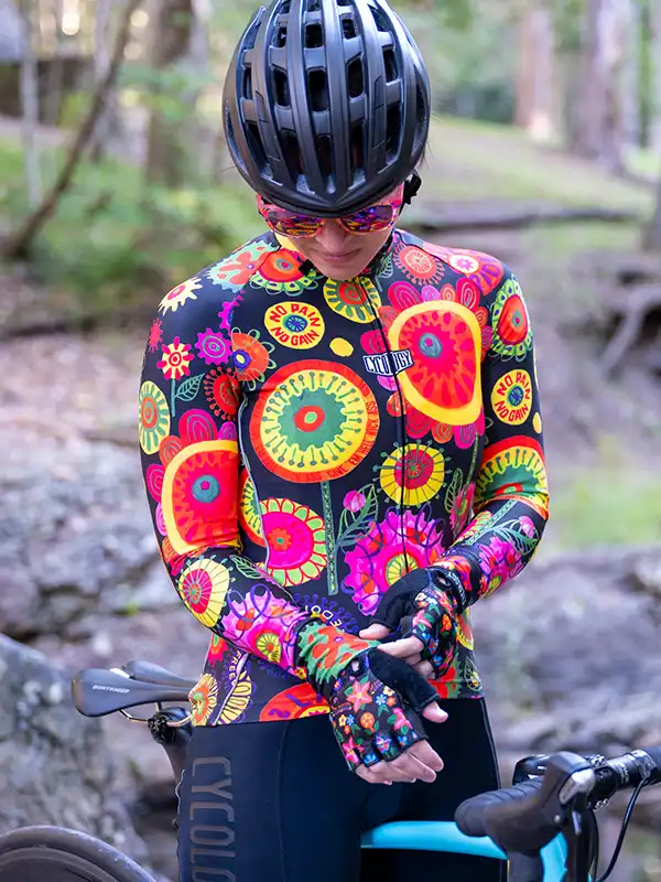 Heavy Pedal Women's Winter Long Sleeve Jersey - Image 3