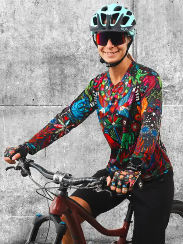 Jungle Jungle Women's Long Sleeve MTB Jersey - Image 3
