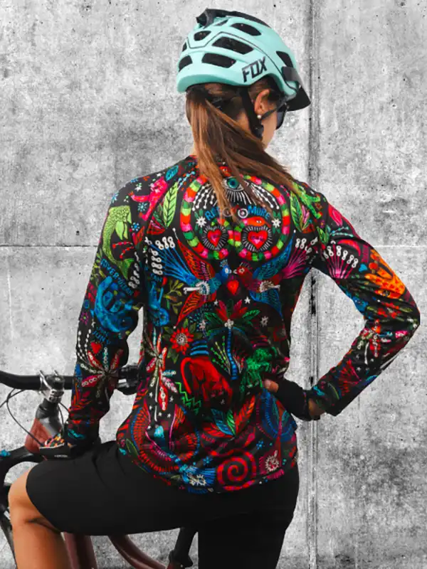 Jungle Jungle Women's Long Sleeve MTB Jersey - Image 4