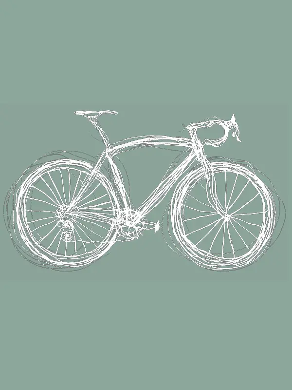 Just Bike Men's T-shirt Light Green - Image 2