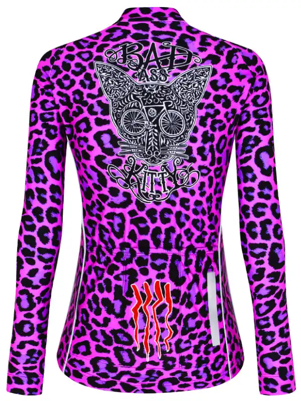 Kitty Women's Winter Long Sleeve Jersey - Image 2