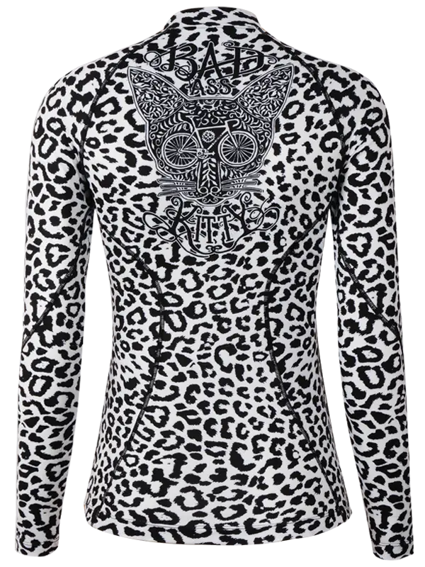 Kitty Women's Long Sleeve Base Layer White - Image 2