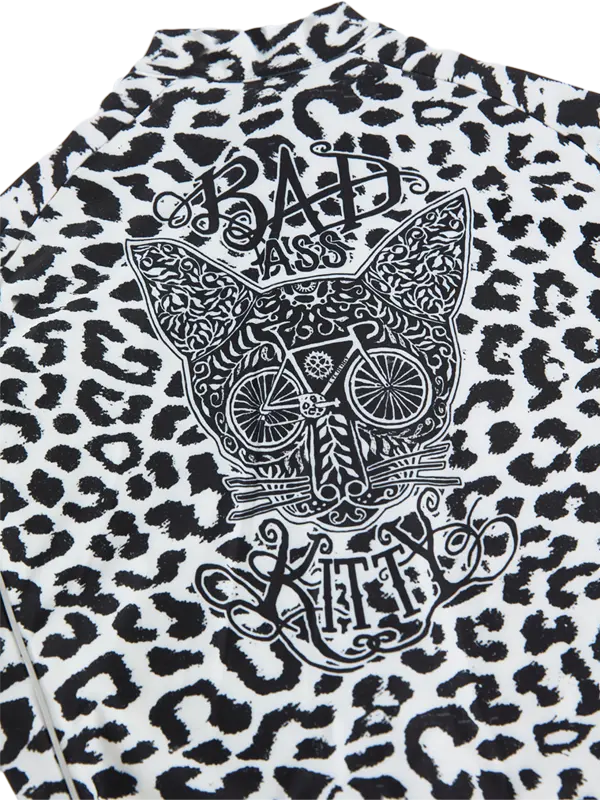 Kitty Women's Winter Long Sleeve Jersey White - Image 5