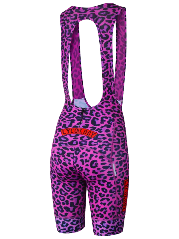 Women's Kitty Quick Pee Bib Shorts - Image 2