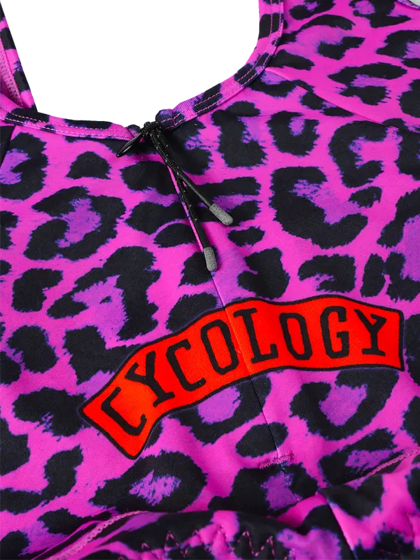 Women's Kitty Quick Pee Bib Shorts - Image 4