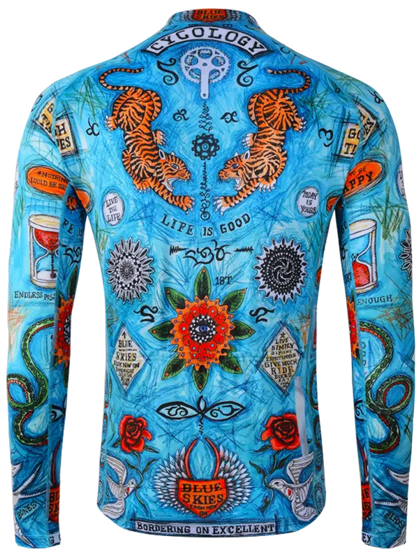 Koh Samui Men's Summer Long Sleeve Jersey - Image 2