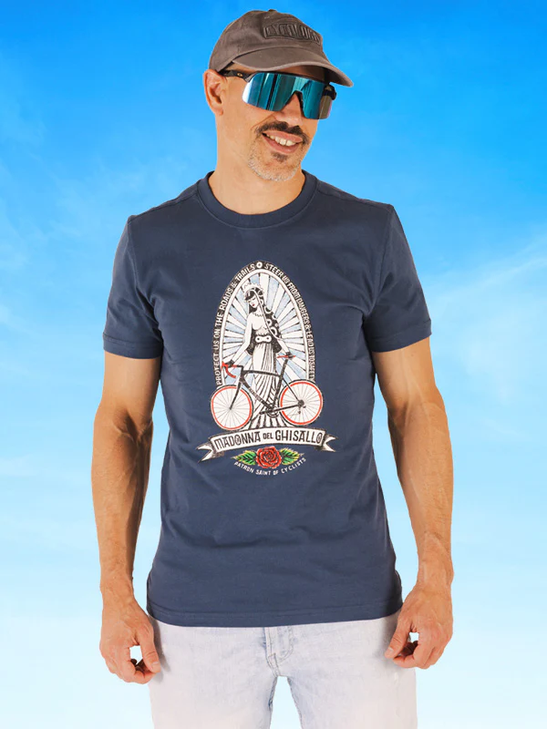 Madonna Men's T-shirt Denim - Image 4
