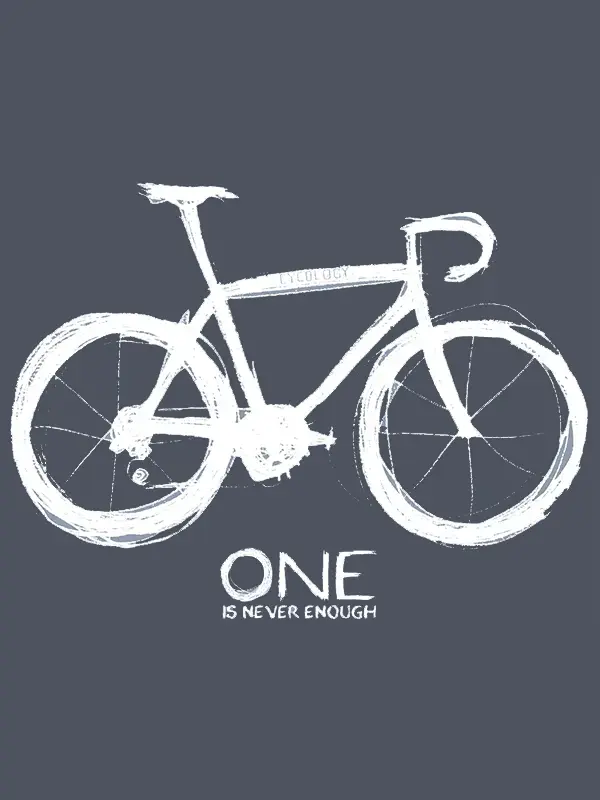 One Is Never Enough Men's T-shirt Charcoal - Image 2