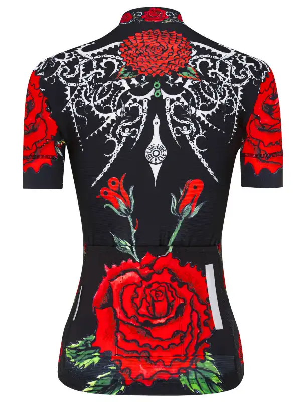 Red Rose Women's Classic Jersey - Image 2
