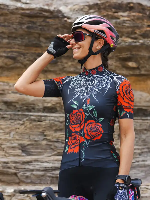 Red Rose Women's Classic Jersey - Image 3