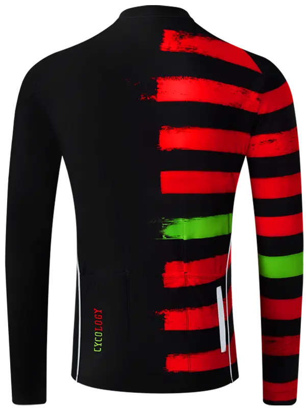 Red Zone Men's Winter Long Sleeve Jersey - Image 2