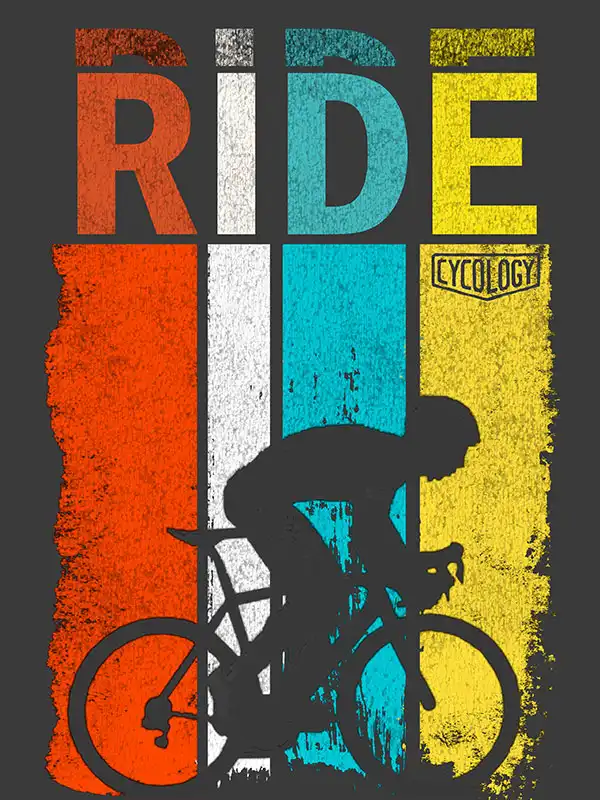 Ride Men's T-shirt Dark Grey - Image 2