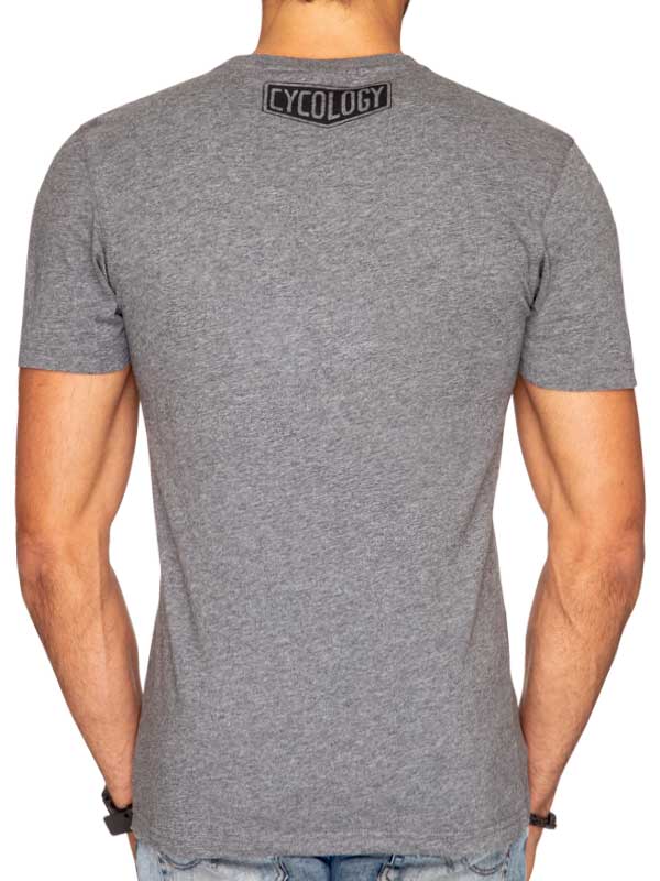Ride Men's T-shirt Dark Grey - Image 3