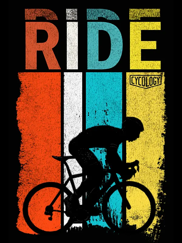 Ride Men's T-shirt Navy - Image 4