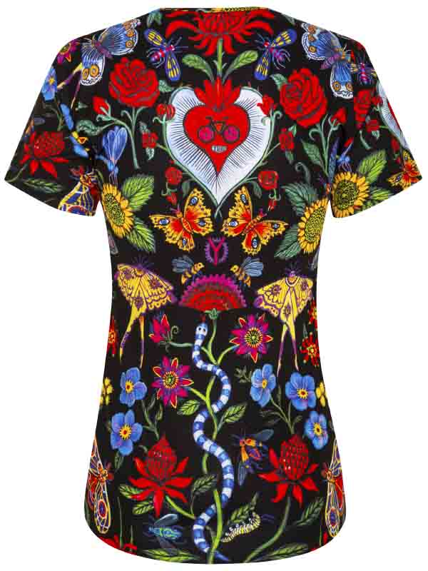 River Road Black Women's Technical T-Shirt - Image 2
