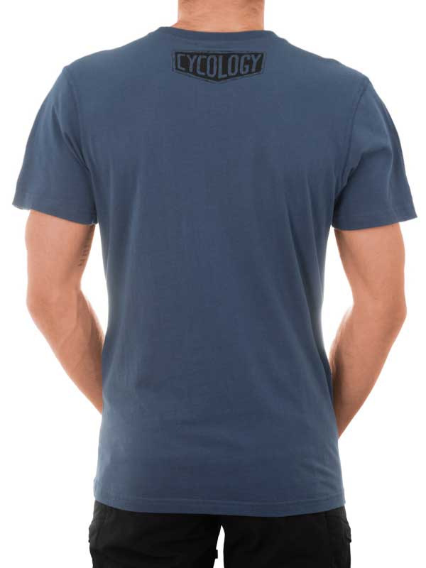 Road Trip MTB Men's T-shirt Blue - Image 3