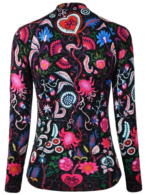 Secret Garden Women's Long Sleeve Base Layer Black - Image 2